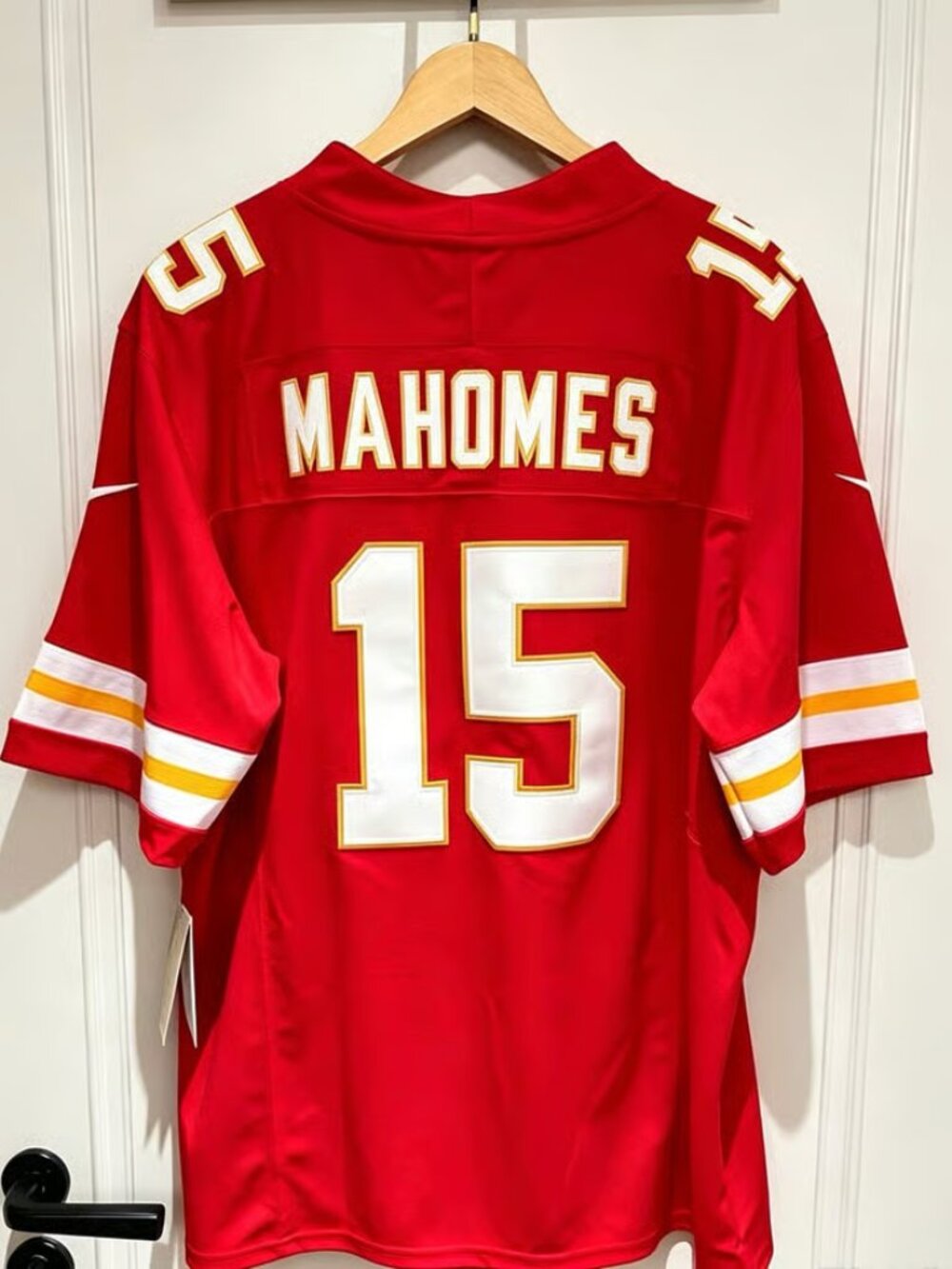Patrick Mahomes Red Vapor Stitched Jersey